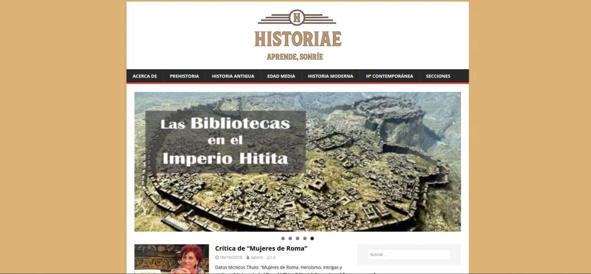 Historiaeweb , página web historia